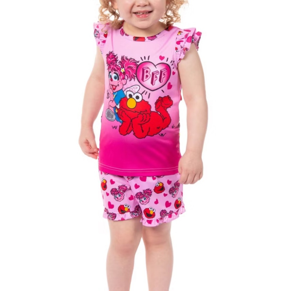*5/$20 or 3/$15* NWT Abby Cadabby & Elmo Sesame Street Pajama PJ Set